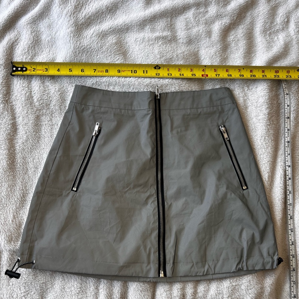 Reflectice mini skirt